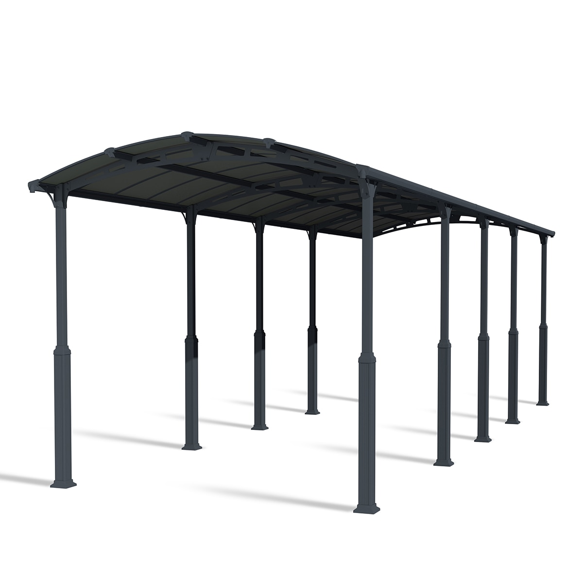 Imagen 0 de Cochera Aluminio Alpine Altura Regulable 359x1077x352 cm