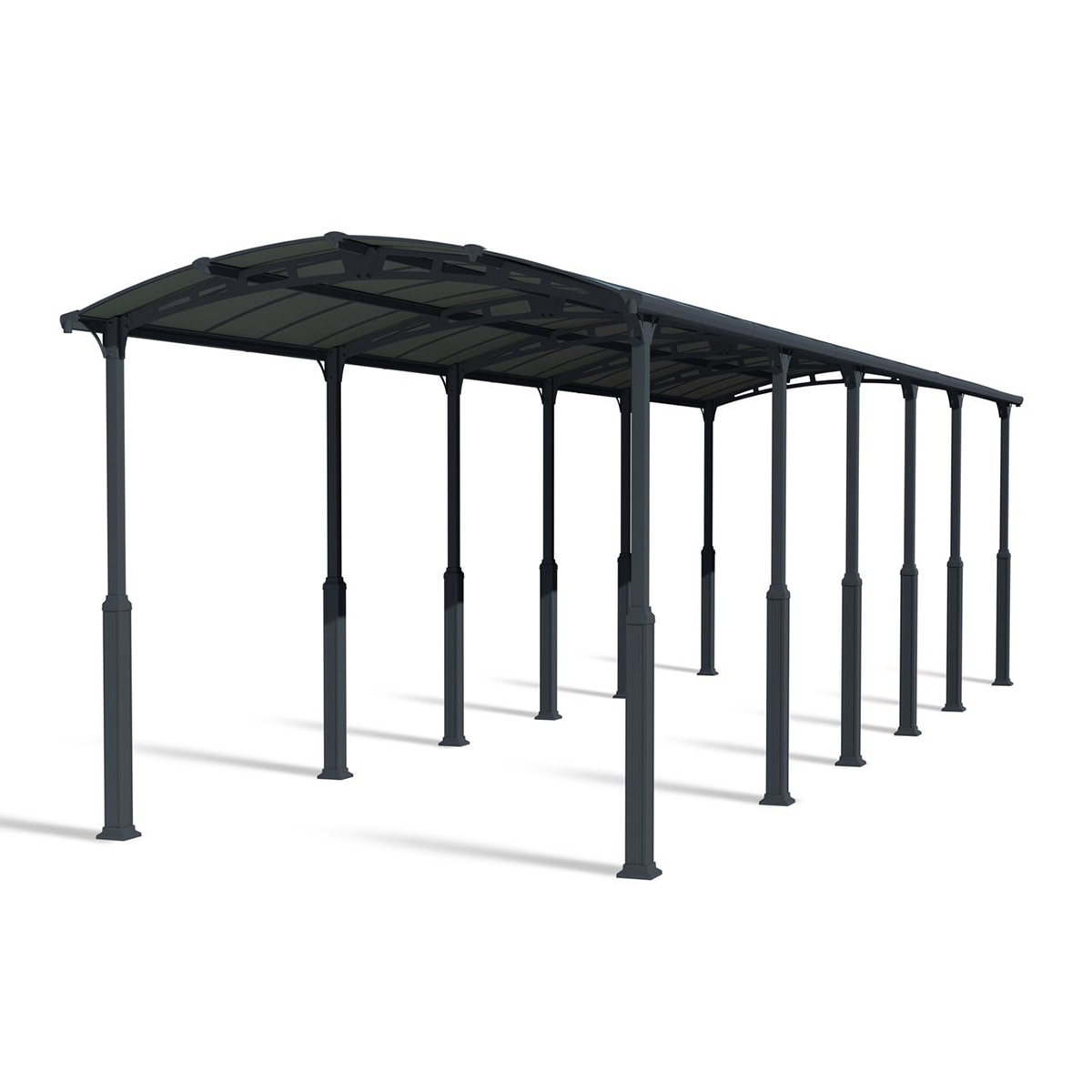 Imagen 0 de Cochera Aluminio Alpine Altura Regulable 359x1290x352 cm