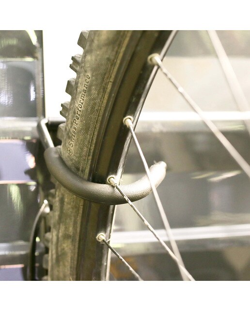 Pack de 3 Suportes Verticais de Bicicletas para Abrigos Skylight e Rubicón Preto-6