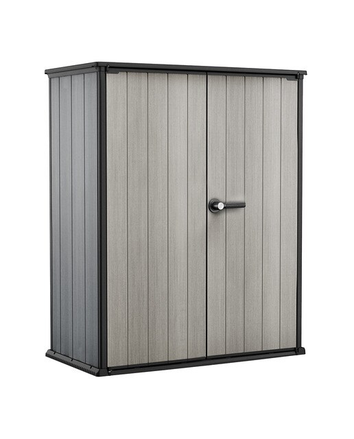 Abrigo de Resina High Store Plus 1400 L 140x170x73,6 cm Cinzento-9