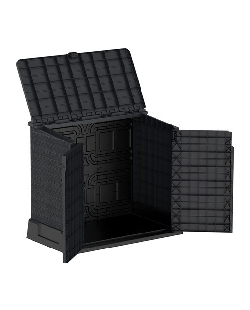 Arcón Guardacubos PVC 850 l Antracita-5