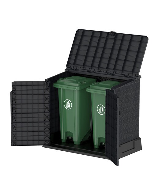 Arcón Guardacubos PVC 850 l Antracita-6