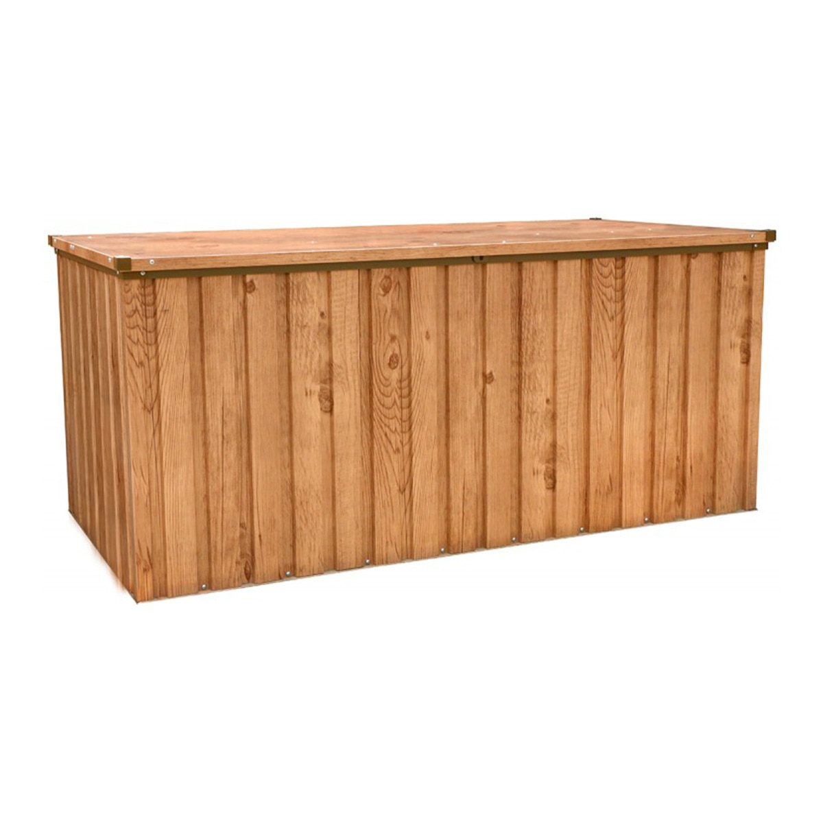 Arcón metálico Imitación madera 1.450 l Madera-1