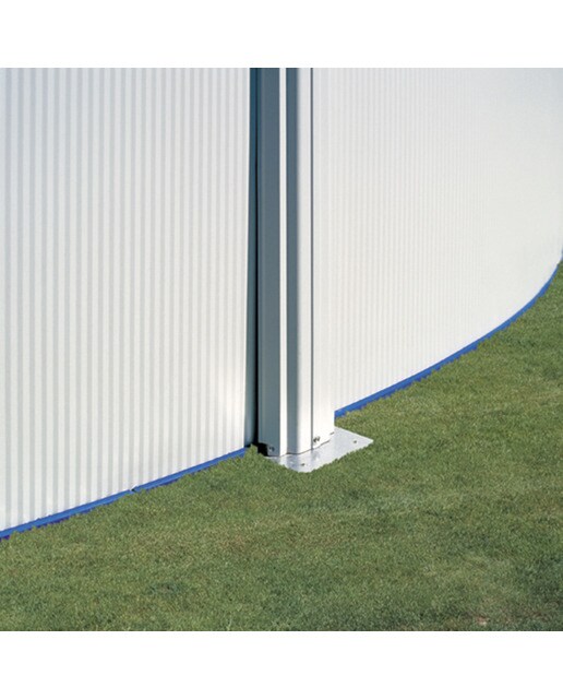 Piscina Acero Redonda Ø350 x 120 cm Blanco-6
