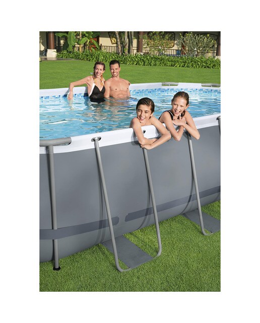 Piscina ovalada tubular Power Steel 424 x 250 x 100 cm 6
