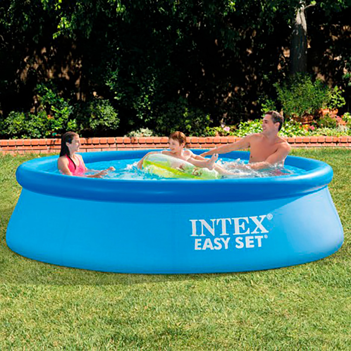 Piscina Insuflável Easy Set - Ø244x61 cm Azul-2