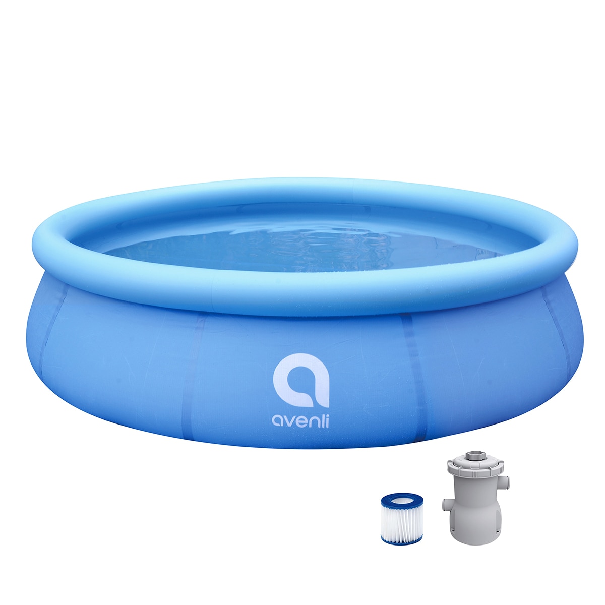 Imagem 0 de Piscina Desmontável com Depuradora - 300 cm x 76 cm - 1136 L/h. Capacidade 4383 L.