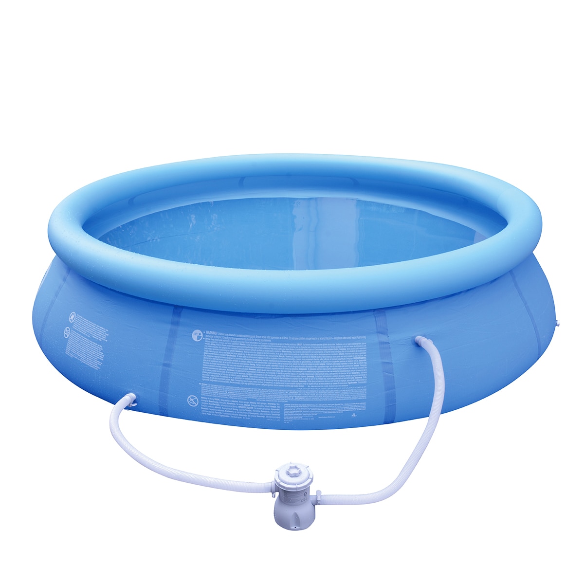 Piscina desmontable Avenli 300 cm x 76 cm con depuradora 1136 L/h. Capacidad 4383 L. Azul-3