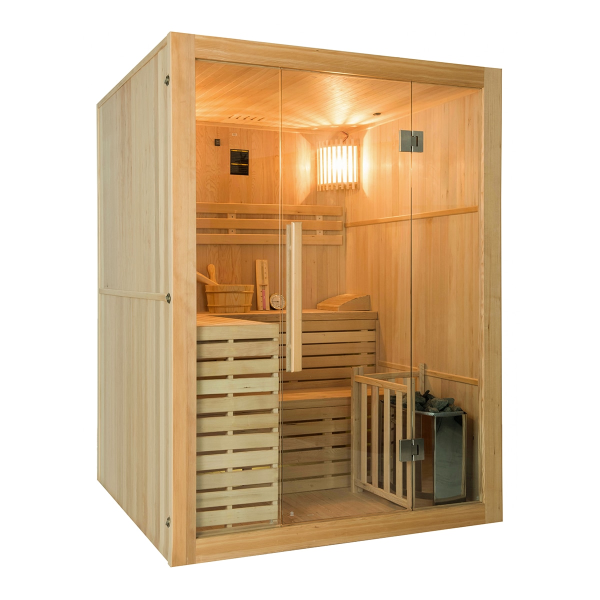 Sauna tradicional Sense de 4 plazas France-Sauna 1