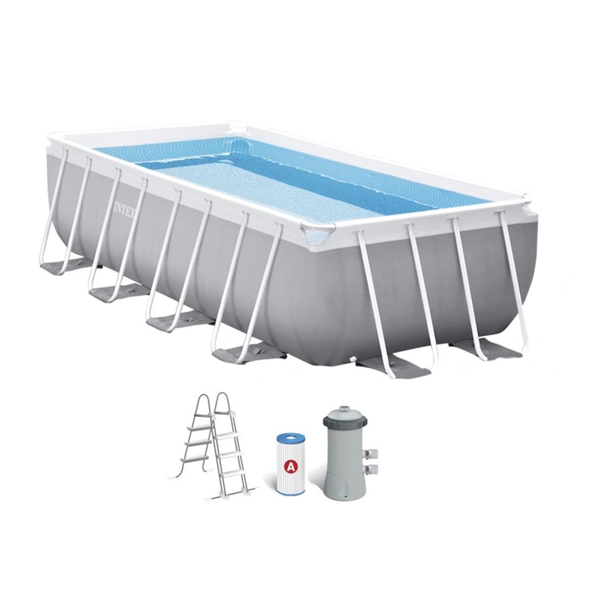 Imagen 0 de Piscina tubular Intex  400 x 200 x100 cm