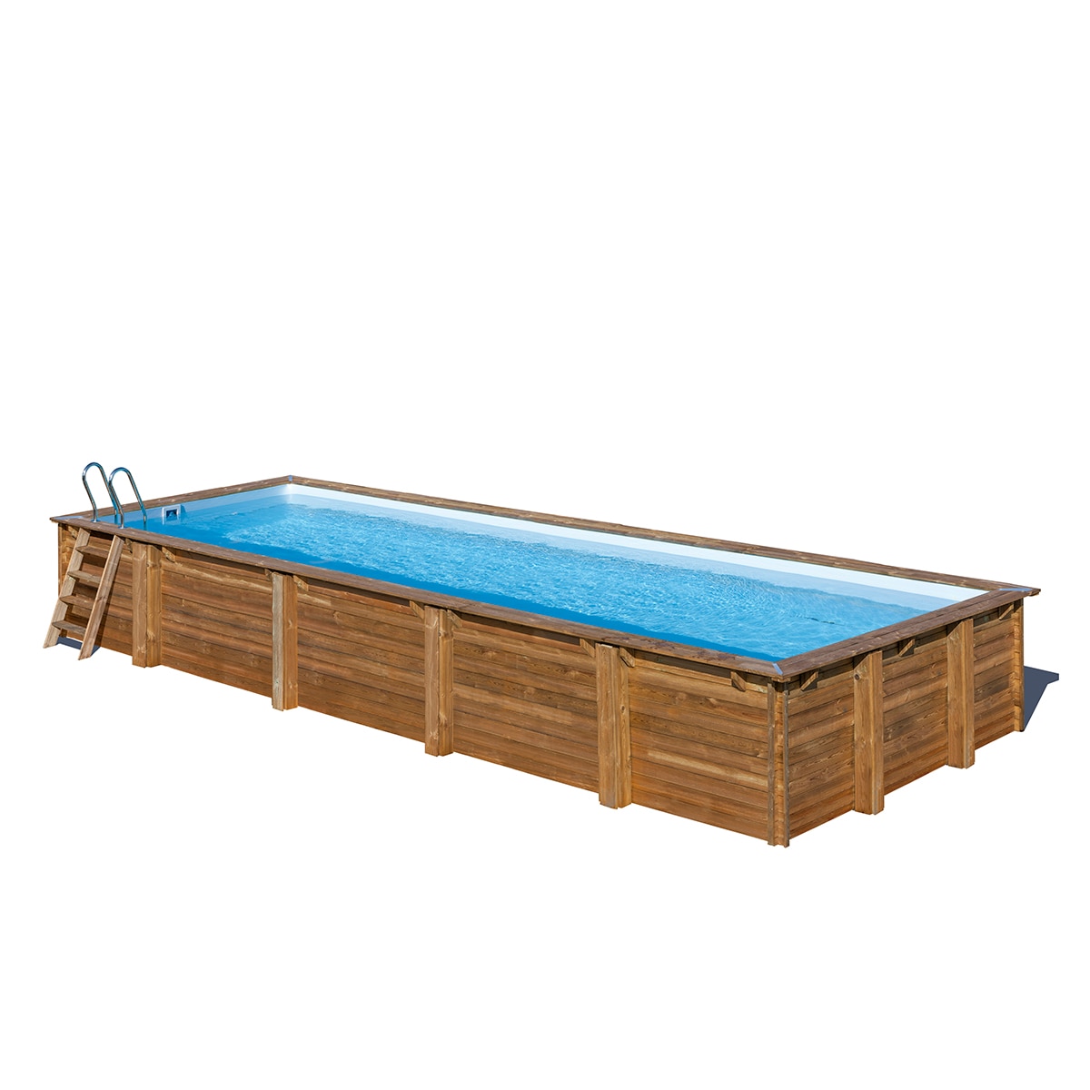 Imagen 0 de Piscina madera rectangular 1018x427x146cm
