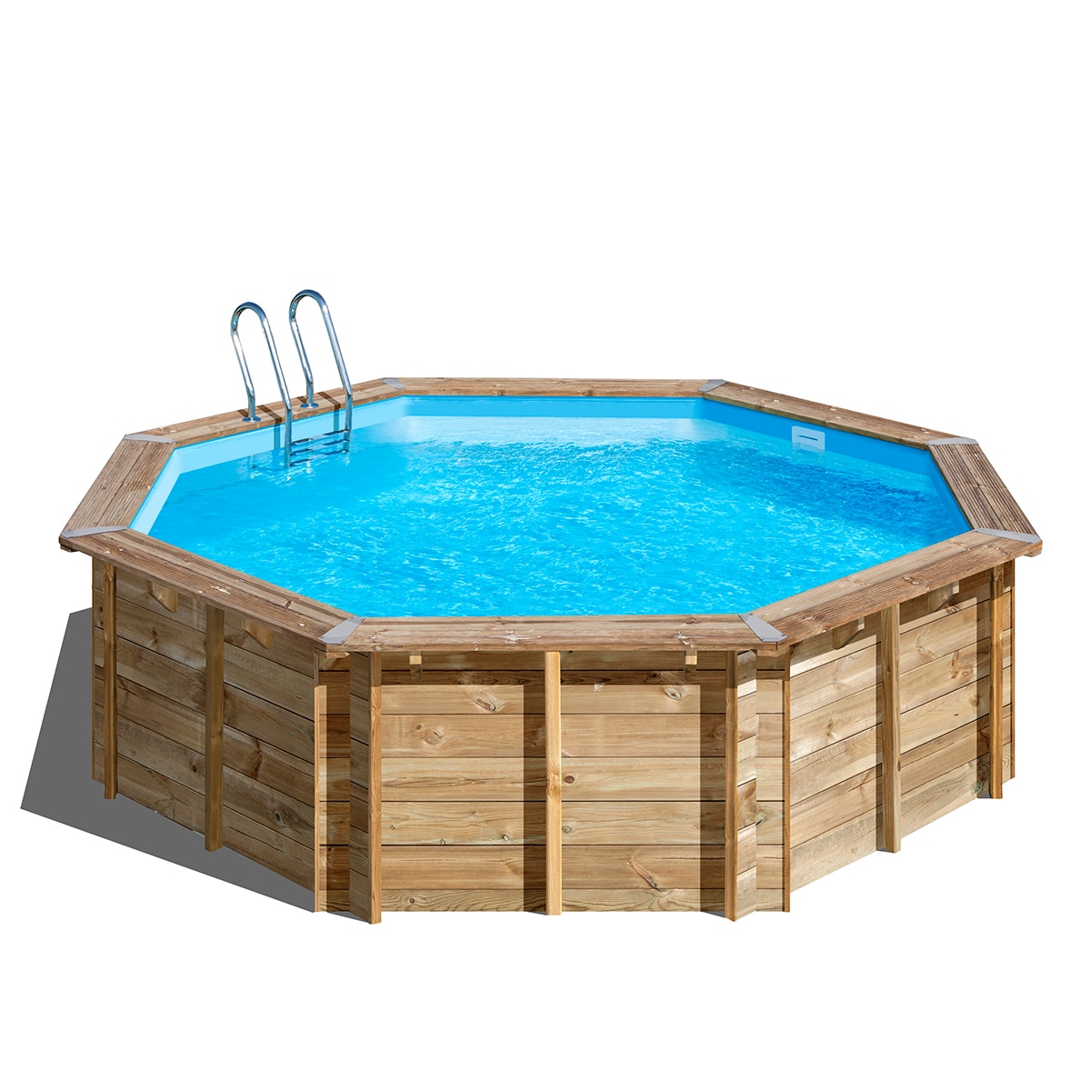 Imagen 0 de Piscina madera redonda 500x127cm
