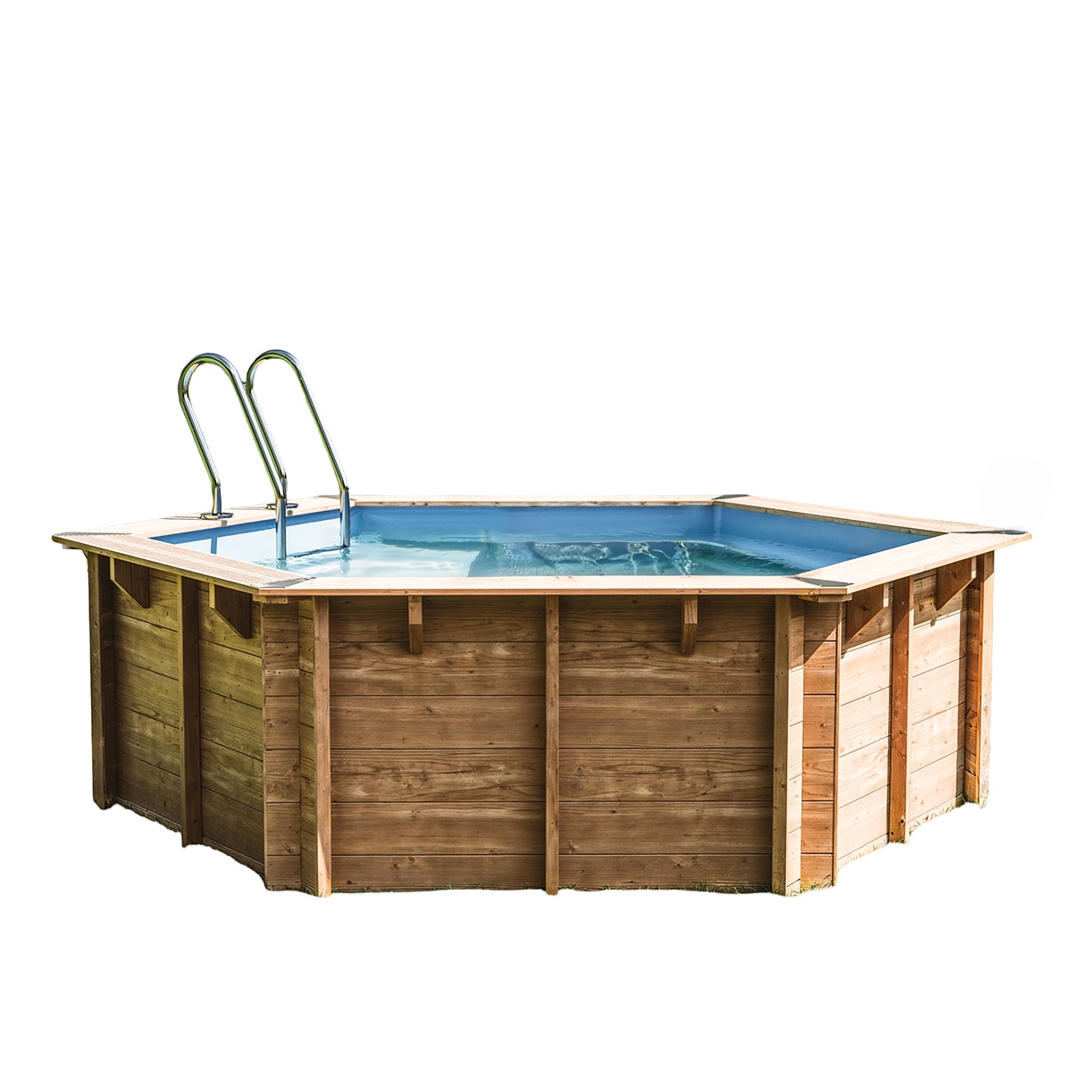 Imagen 0 de Piscina madera redonda  280x107cm