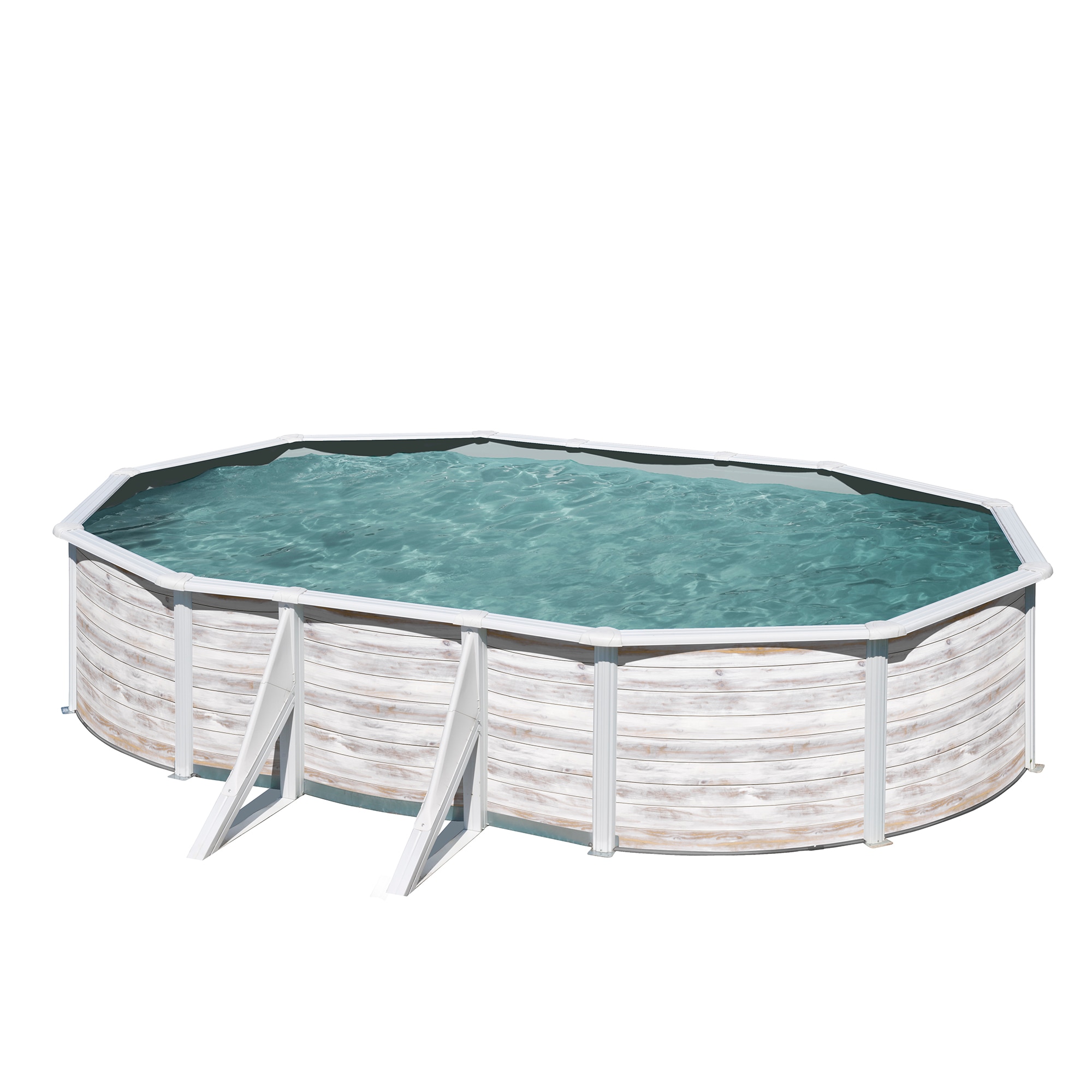 Imagen 0 de Piscina acero ovalada - 500x300x120 cm