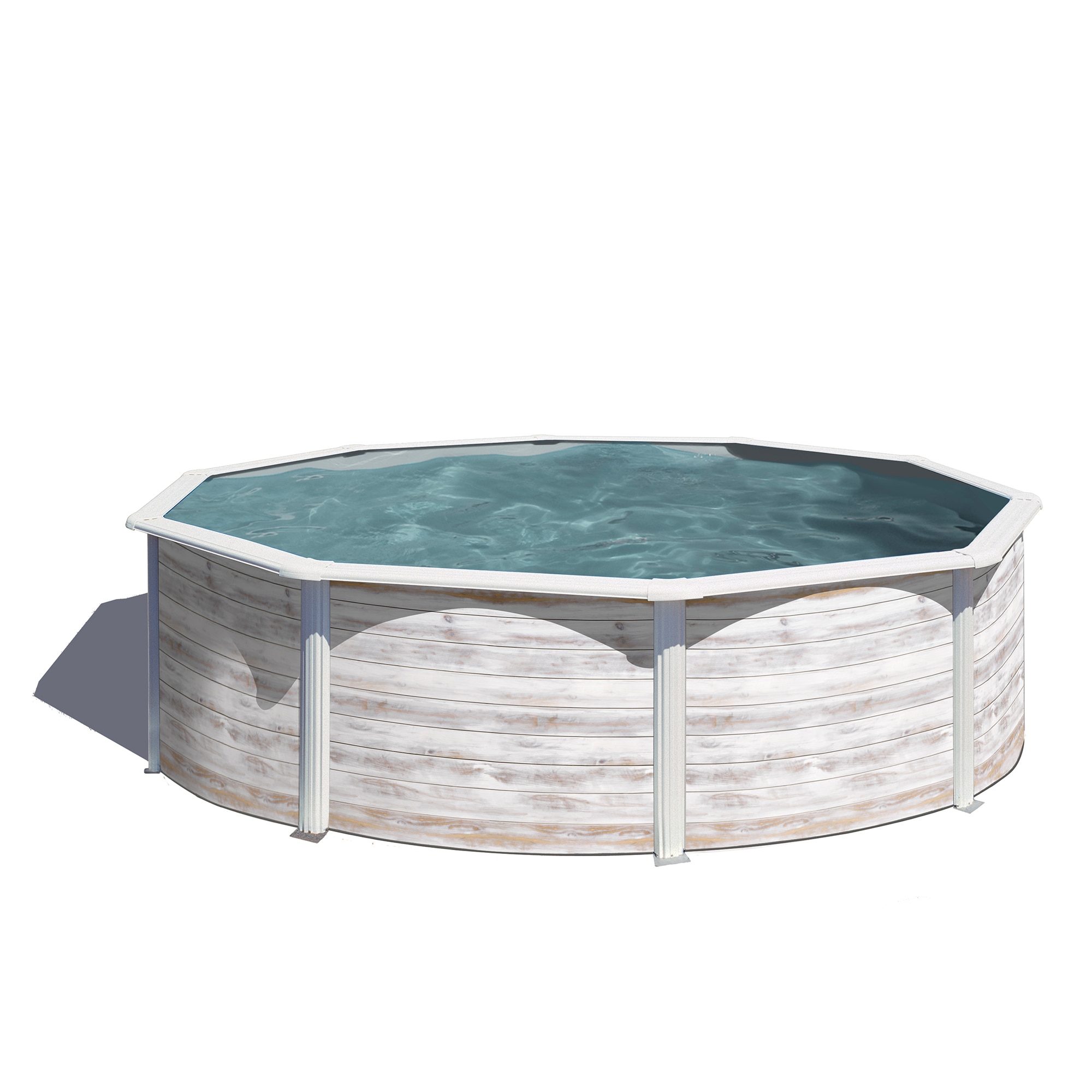 Imagen 0 de Piscina acero redonda - 460x120 cm