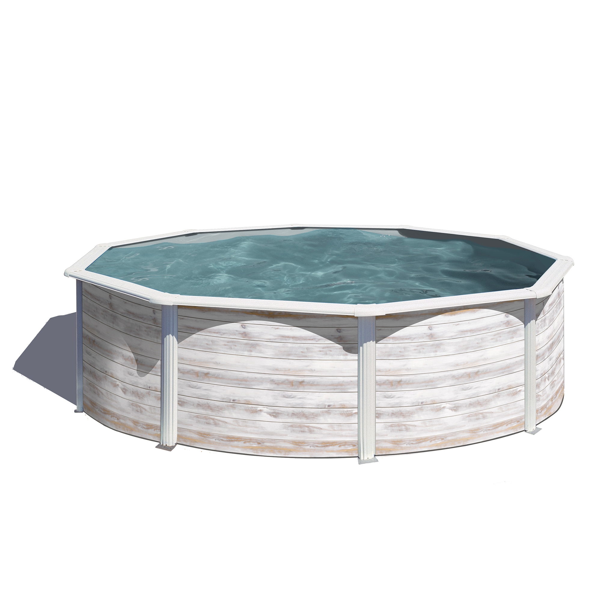 Imagen 0 de Piscina acero redonda - 350x120 cm