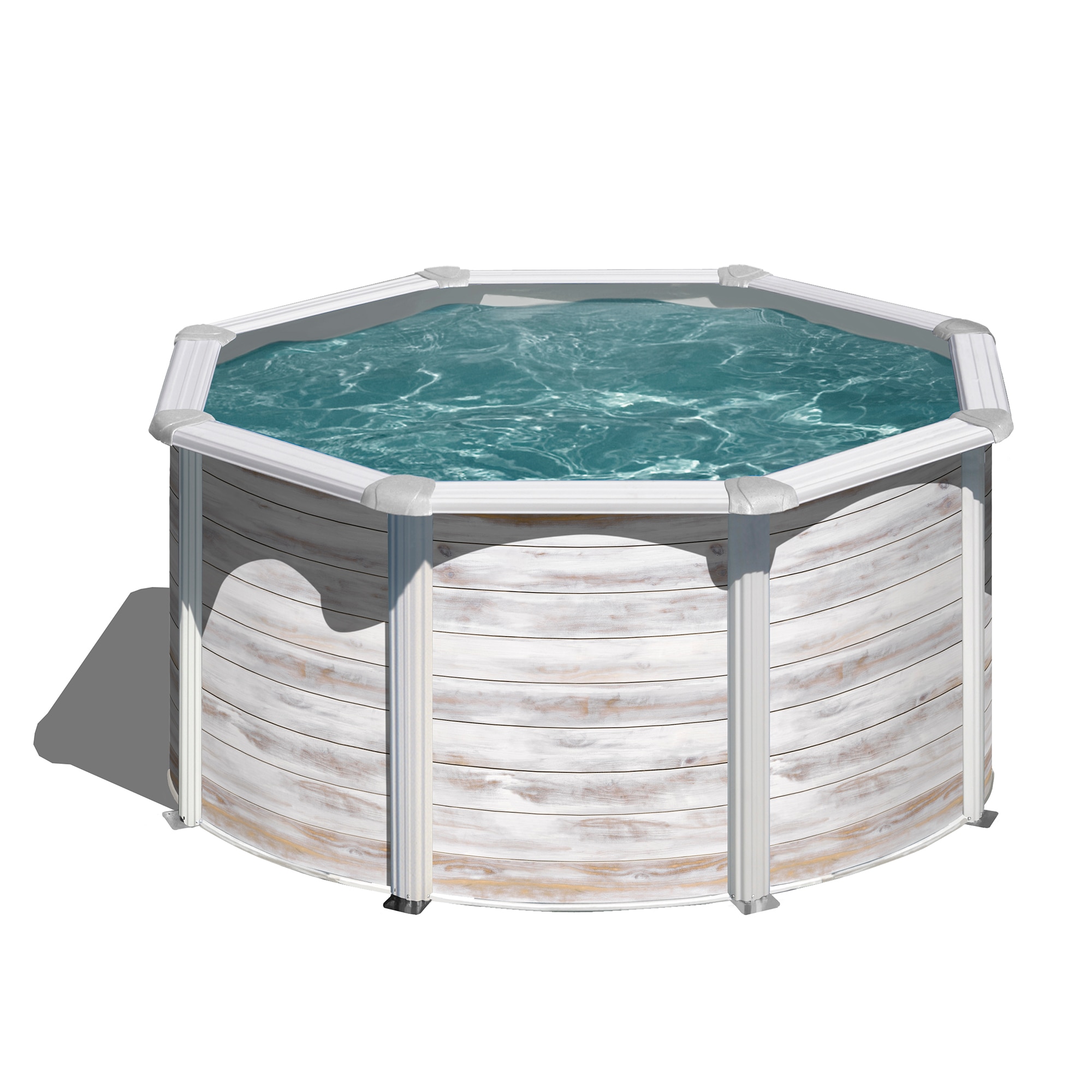 Imagen 0 de Piscina acero redonda - 240x120 cm