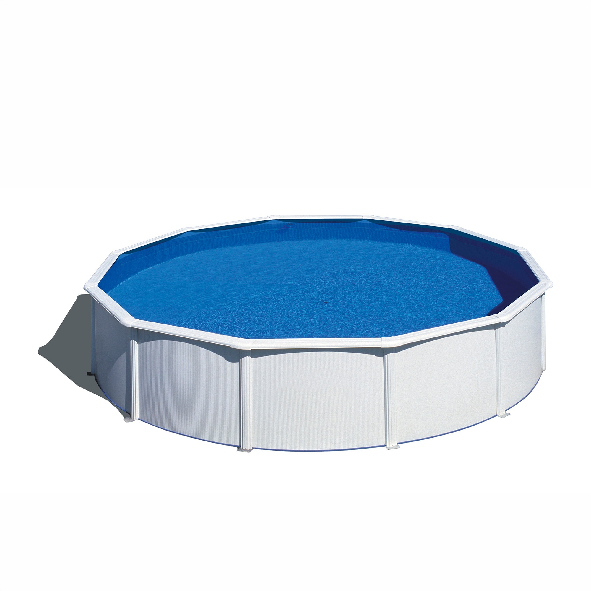Imagen 0 de Kit piscina redonda blanca 550 x 120 cm