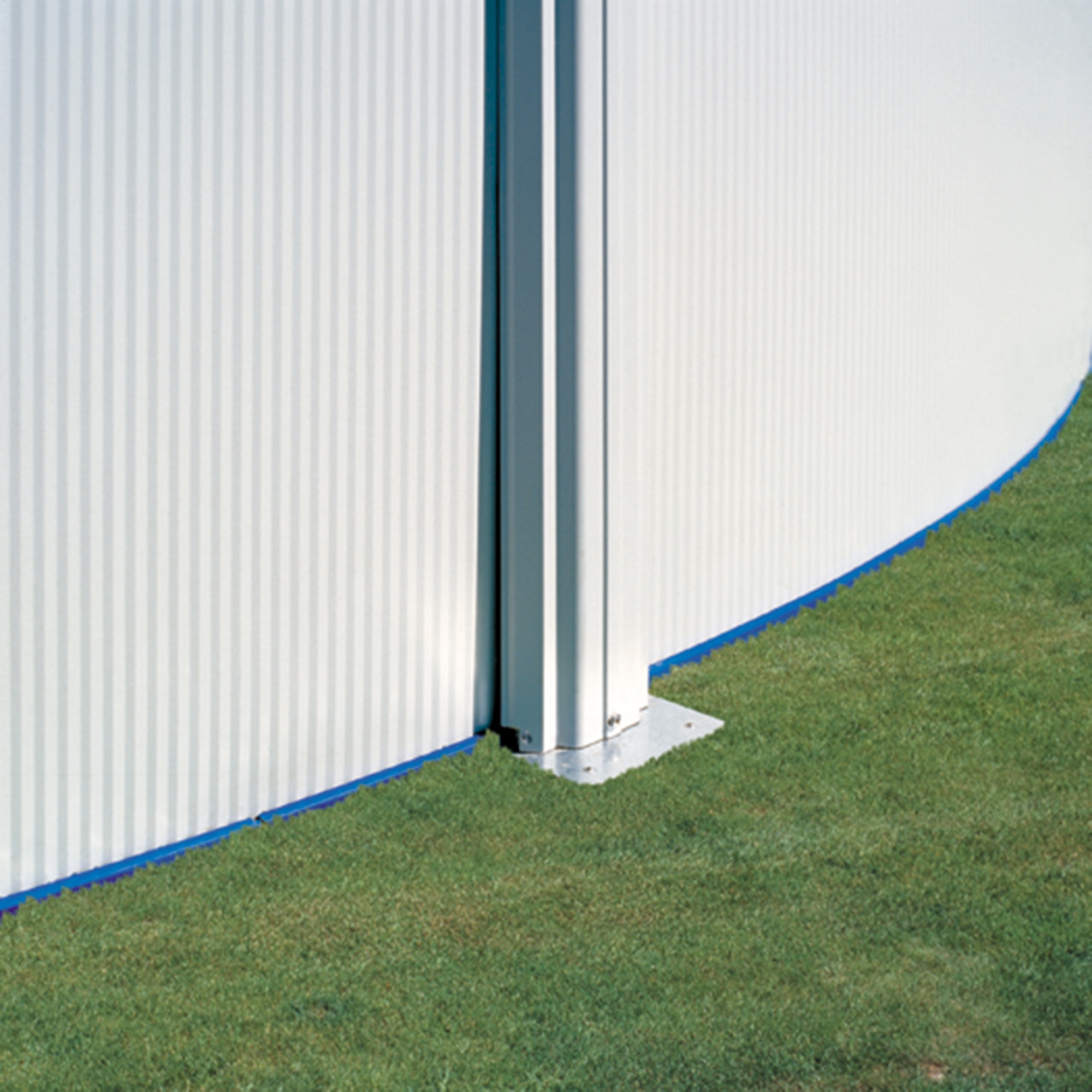 Kit de Piscina Redonda Branca 550 x 120 cm Branco-5