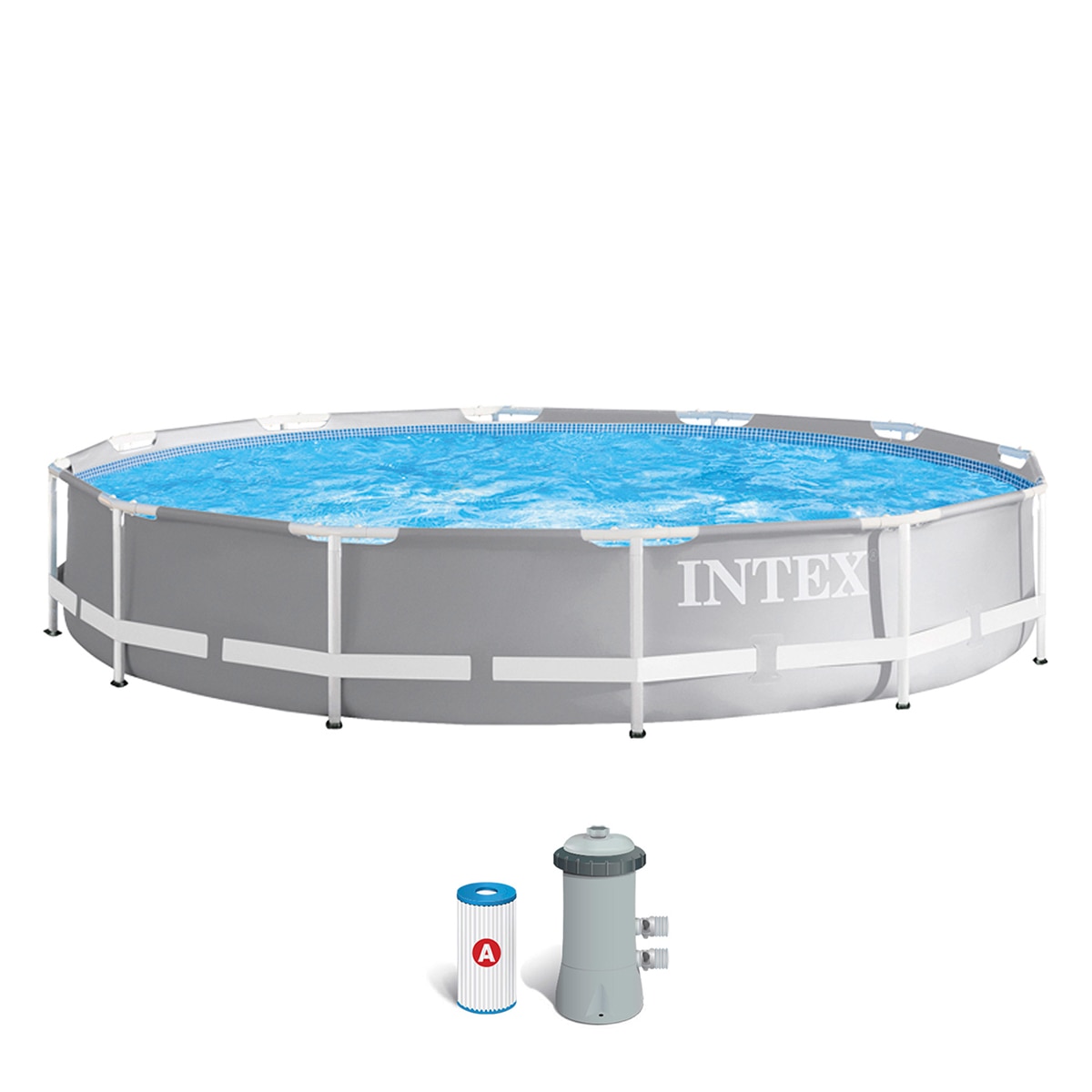 Imagen 0 de Piscina desmontable redonda Prisma Frame INTEX 366x76 cm