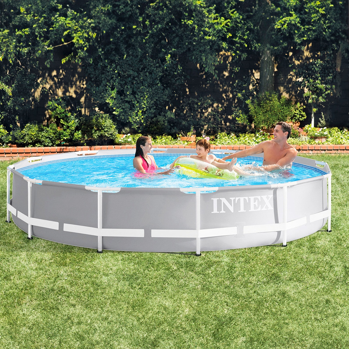Piscina desmontable redonda Prisma Frame INTEX 366x76 cm 2