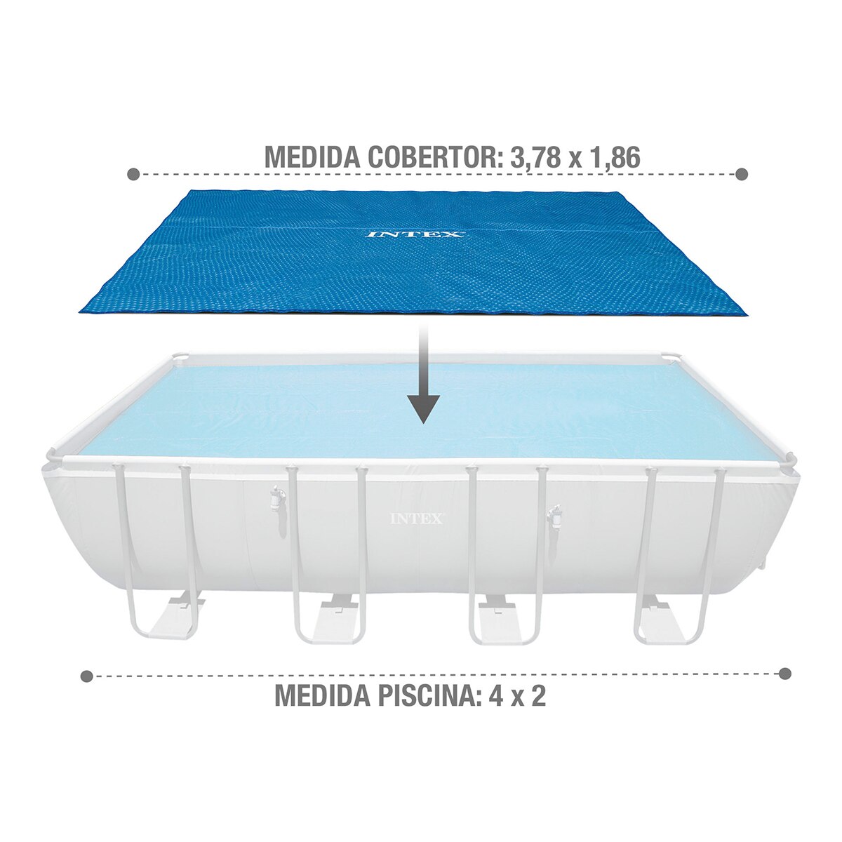 Cobertor Solar Intex 400 x 200 cm 3