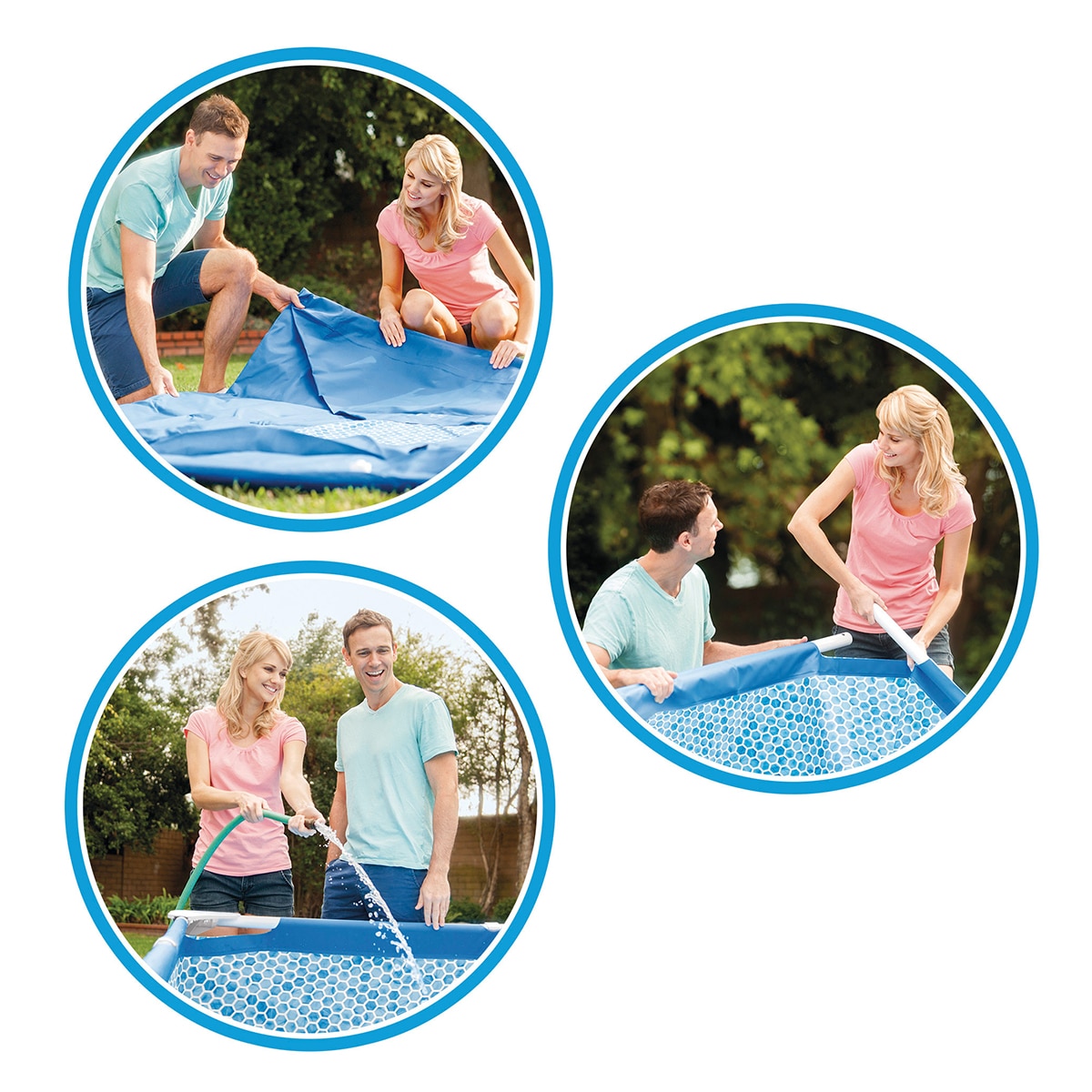 Piscina tubular Intex 450 X 220 X 84 cm Azul-3