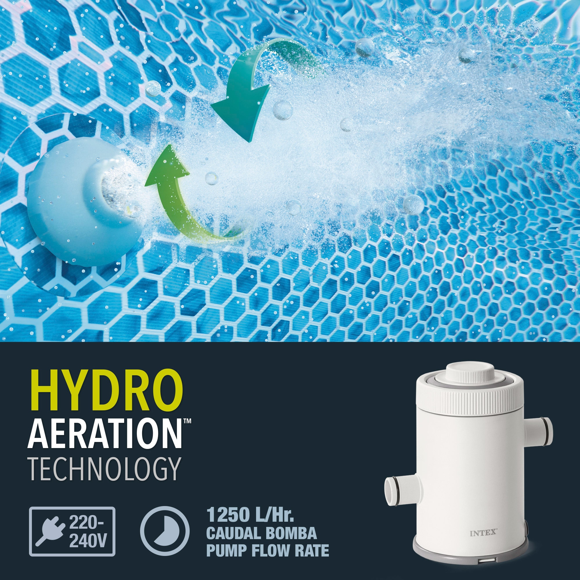 Depuradora de Cartucho Krysta Clear 1250 l/h - 26602 Blanco-5
