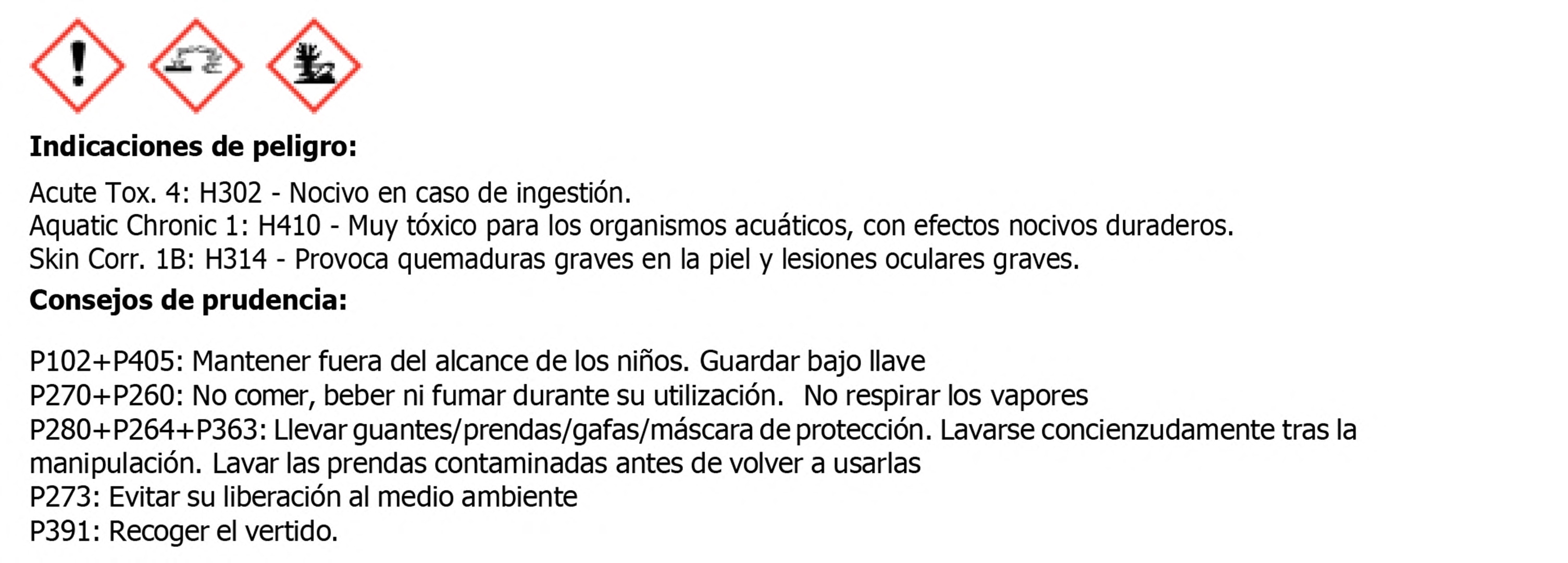 Desinfectante alguicida líquido Catigene PS 5 litros 2