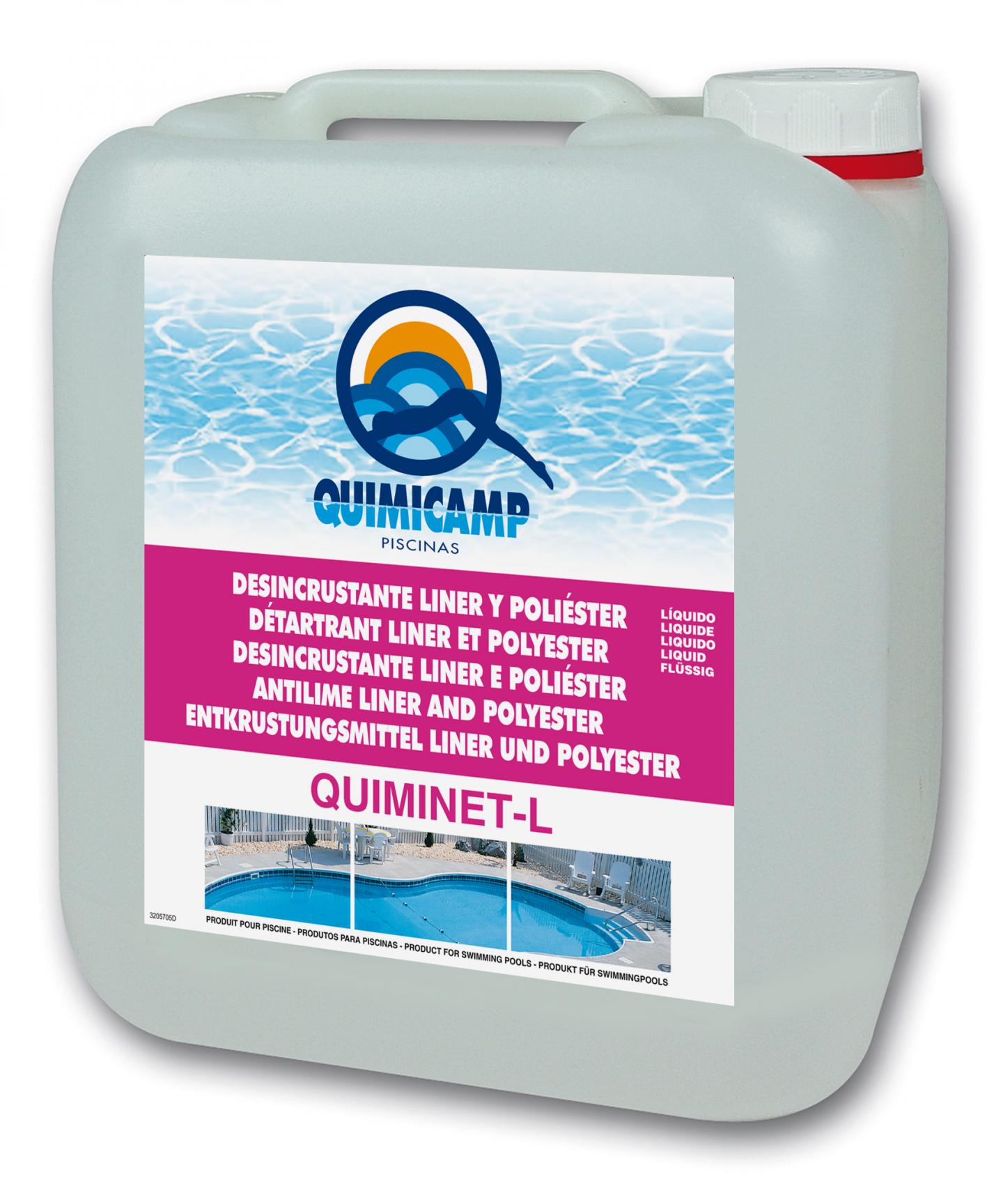Desincrustante Líquido Quiminet-L - 2 L Azul-1