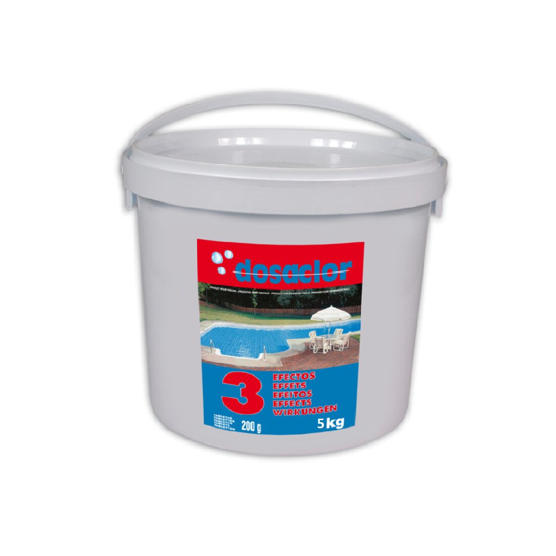 Imagem 0 de Dosaclor 3 Efeitos Pastilhas - 5 Kg