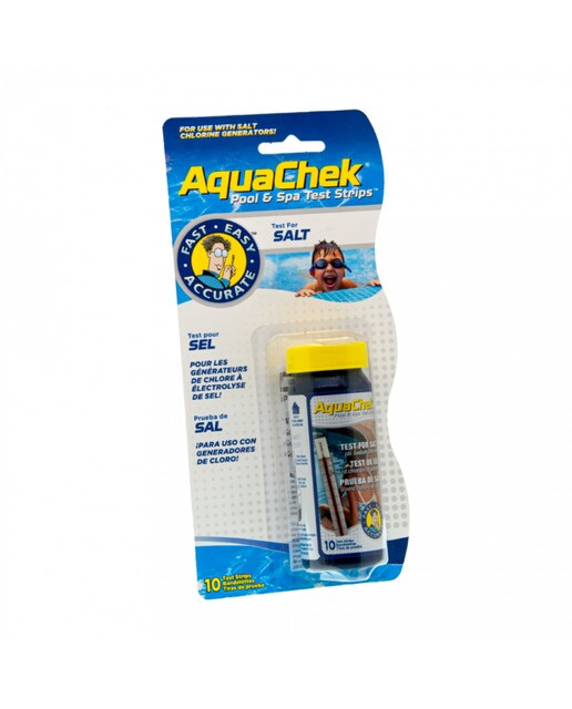 Imagem 0 de Tiras Reativas de Análise de Salinidade Aquacheck White Salt - 10 unid.