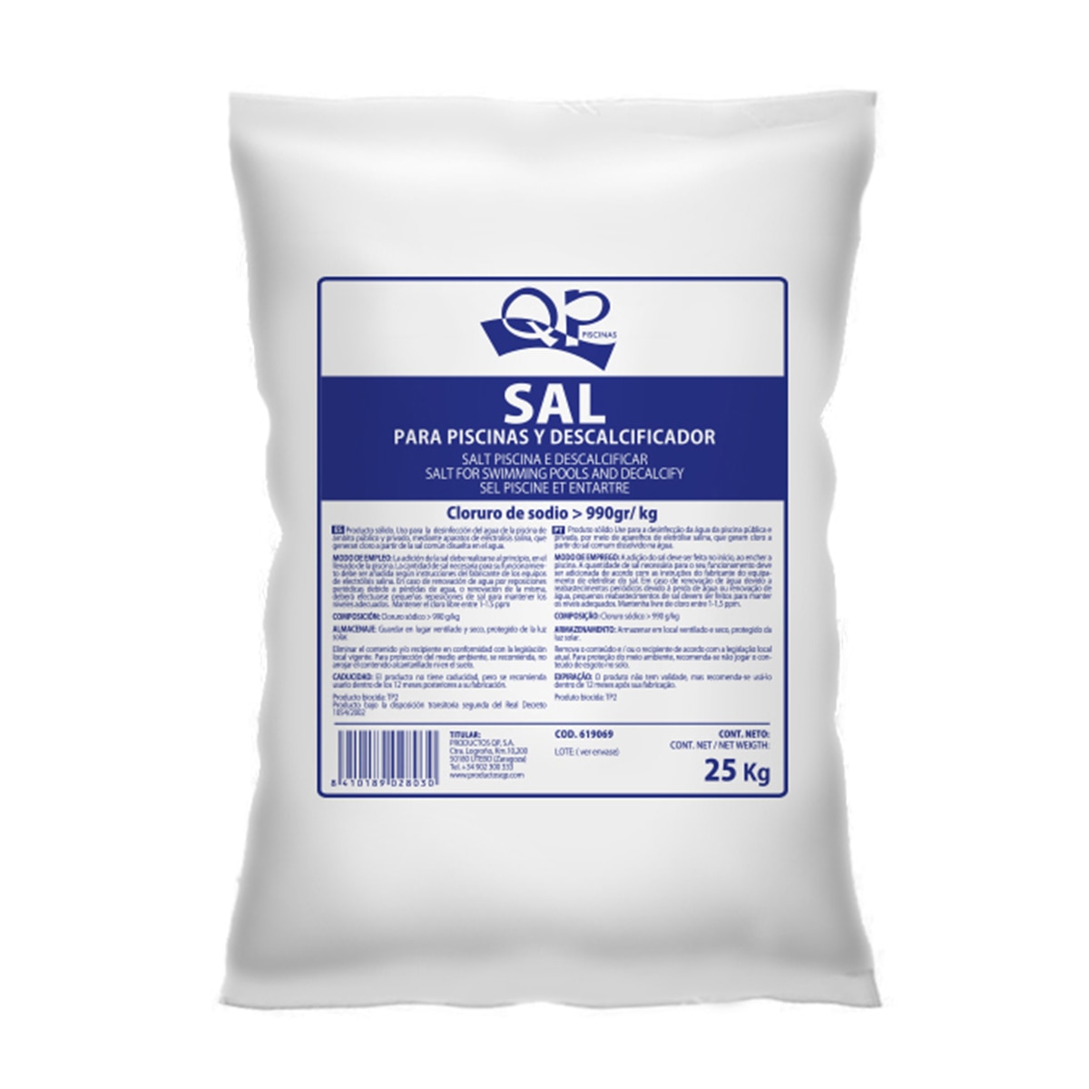 Imagen 0 de Sal 25Kg