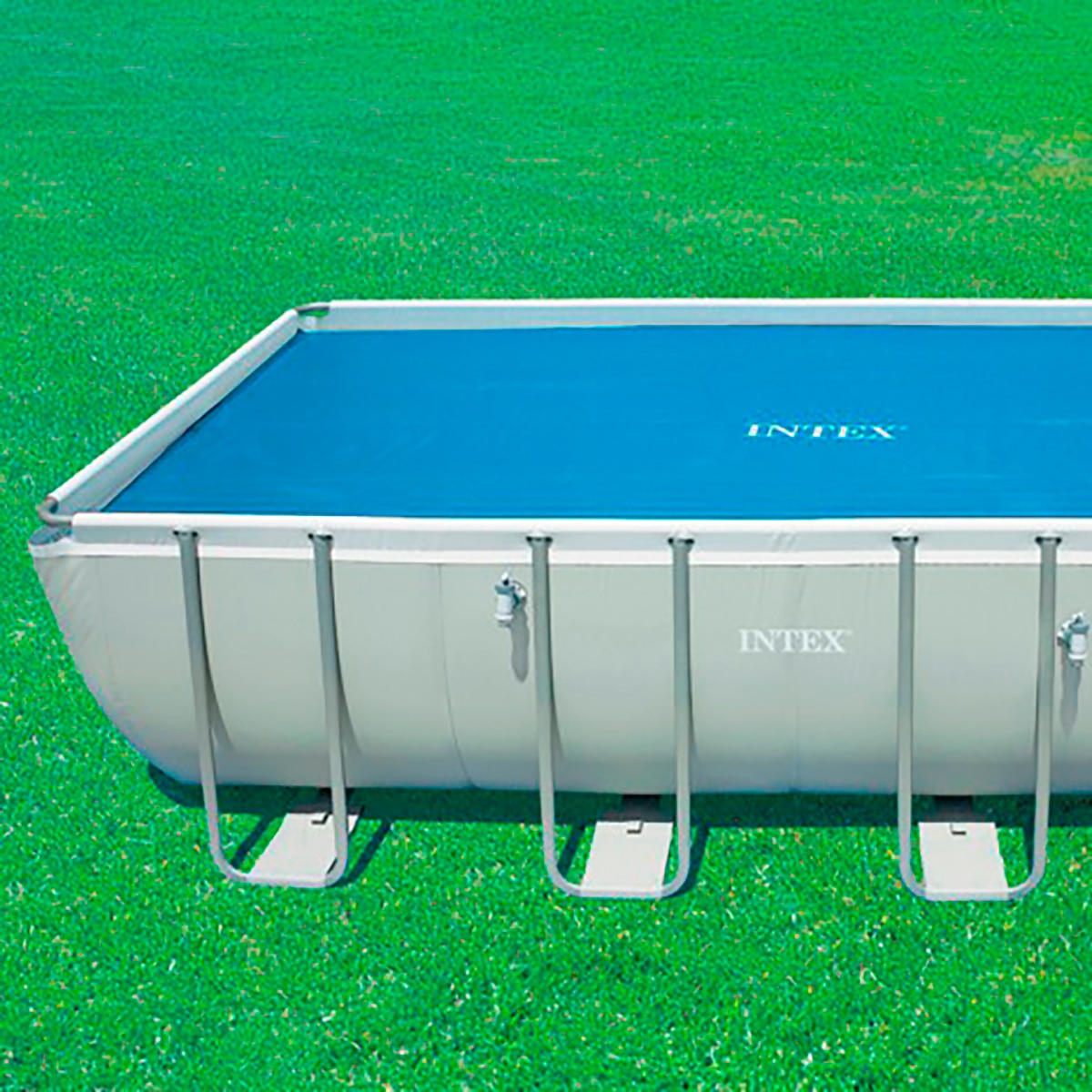 Cobertor Solar Rectangular Piscinas Metálicas Metal Frame 549 x 274 cm Azul-4
