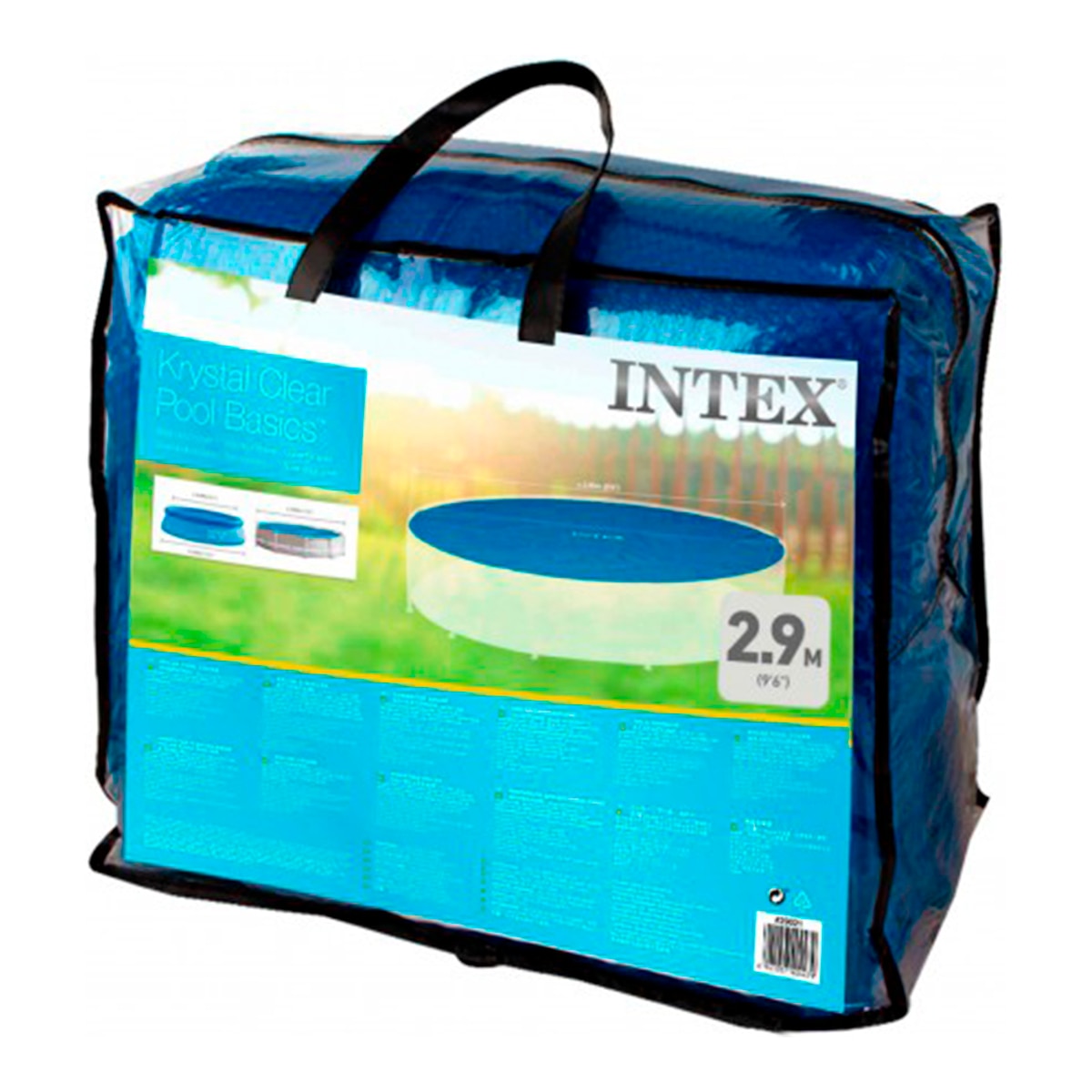 Cobertor Solar Piscinas Hinchables Easy Set y Metálicas Metal Frame Ø 305 cm Azul-7