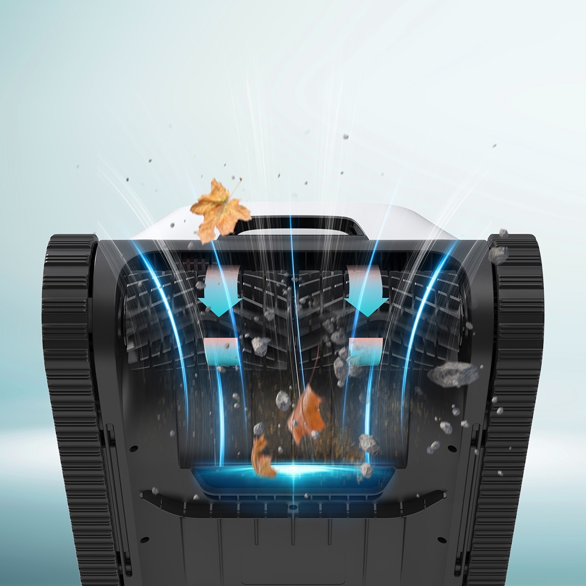 Limpiador Robótico Inalámbrico para piscinas Scuba N1 Blanco-3