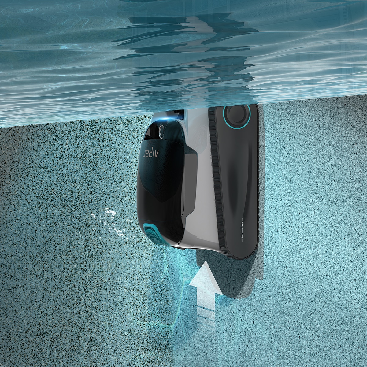 Limpiador Robótico Inalámbrico para piscinas Scuba N1 Blanco-5