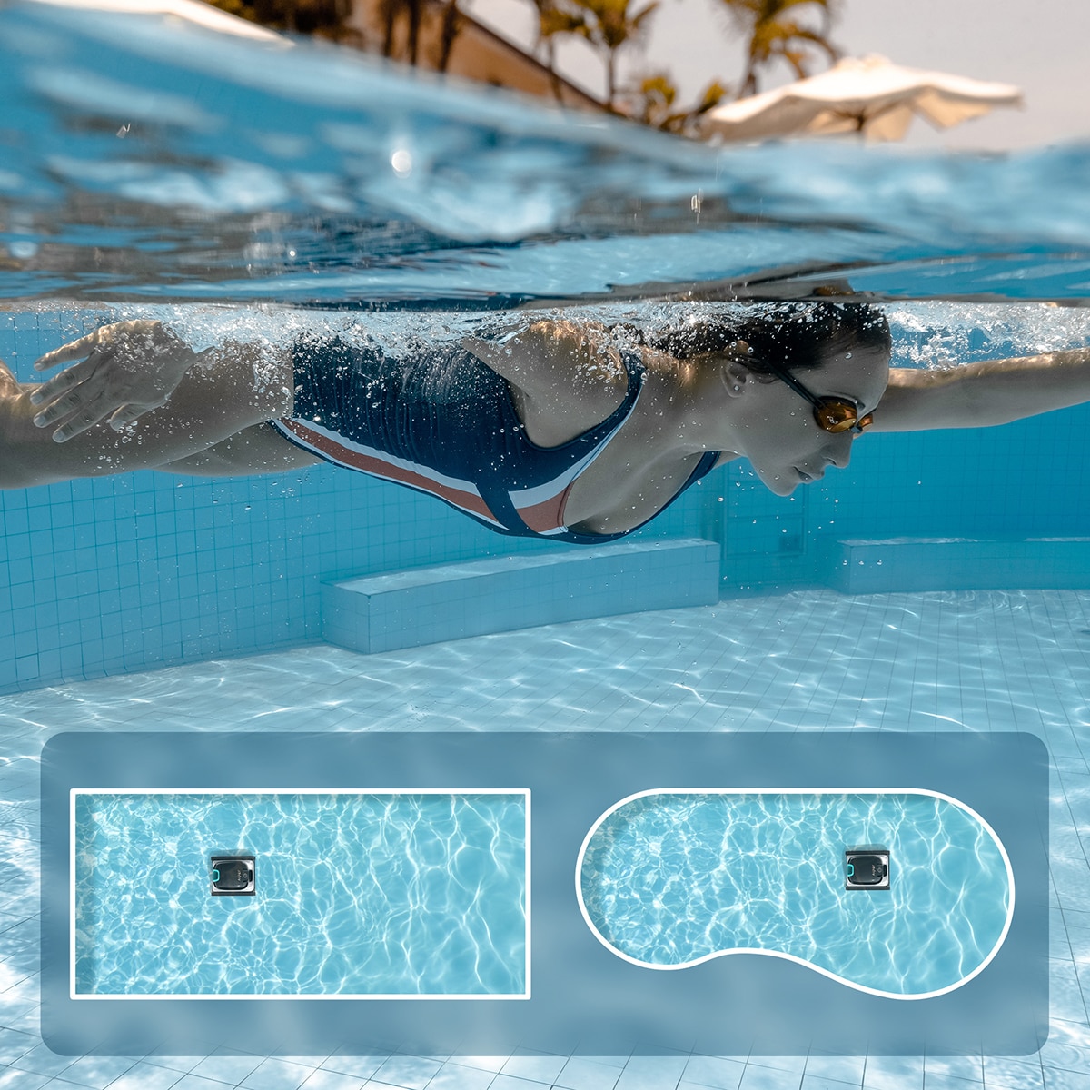 Limpiador Robótico Inalámbrico para piscinas Scuba N1 Blanco-12