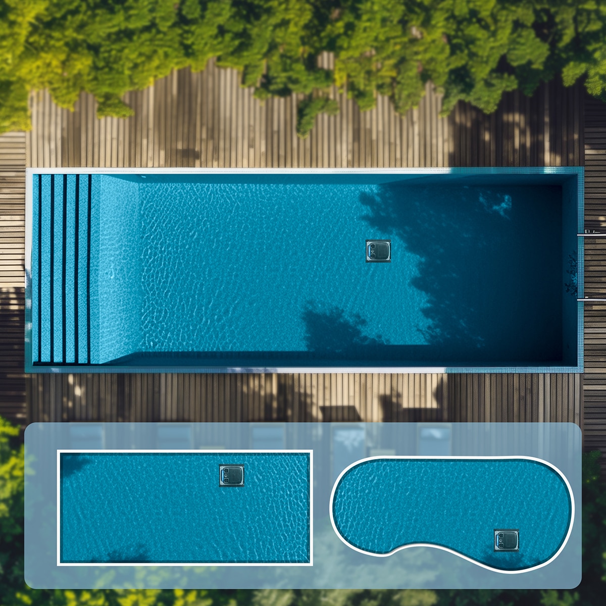Limpiador Robótico Inalámbrico para piscinas Scuba N1 Pro Blanco-11