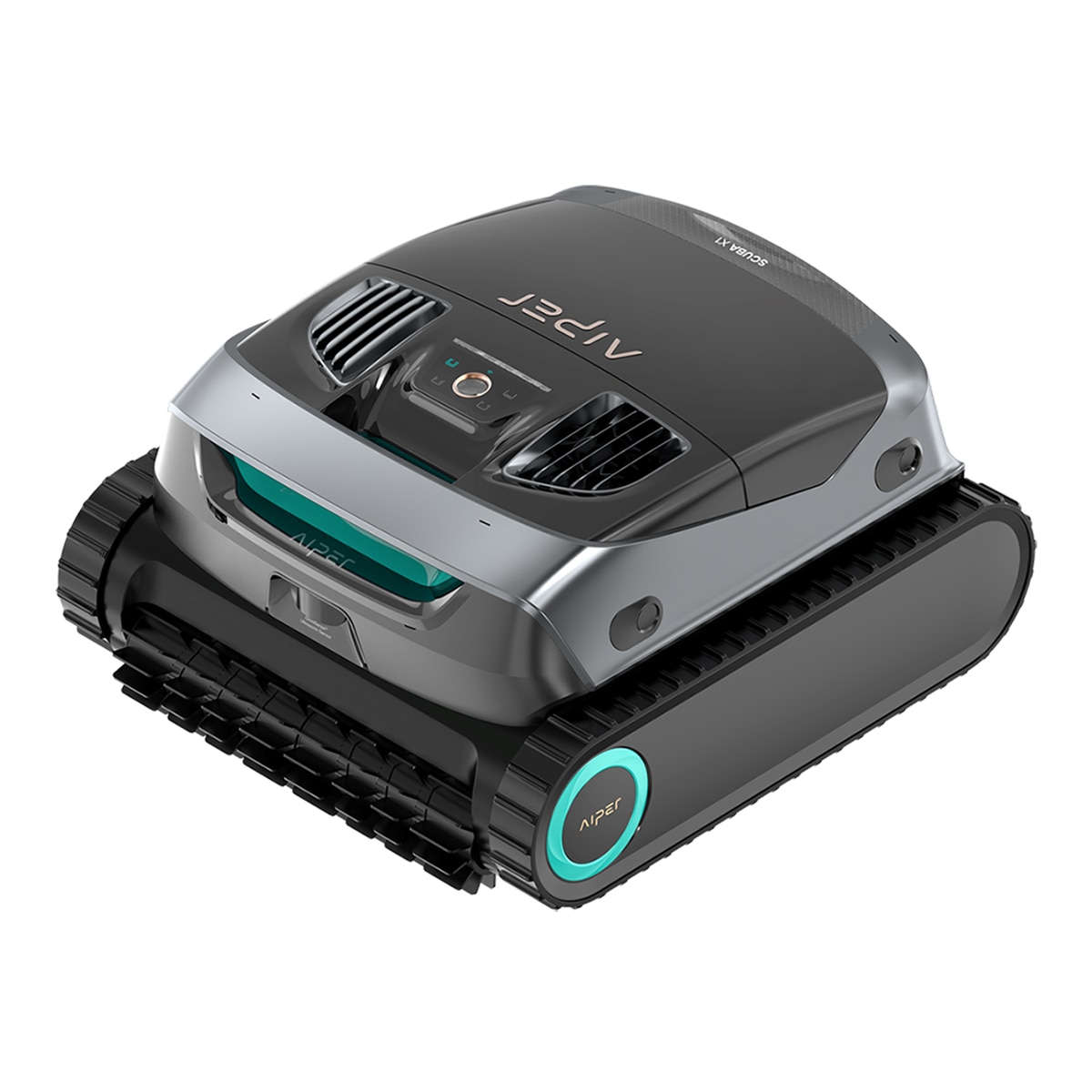 Lavadora Robótica sem Fios para Piscinas Scuba X1 Cinzento-1