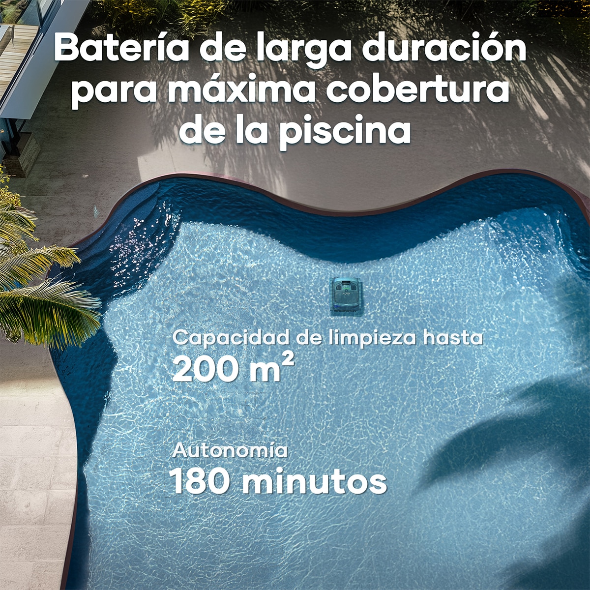 Lavadora Robótica sem Fios para Piscinas Scuba X1 Cinzento-11