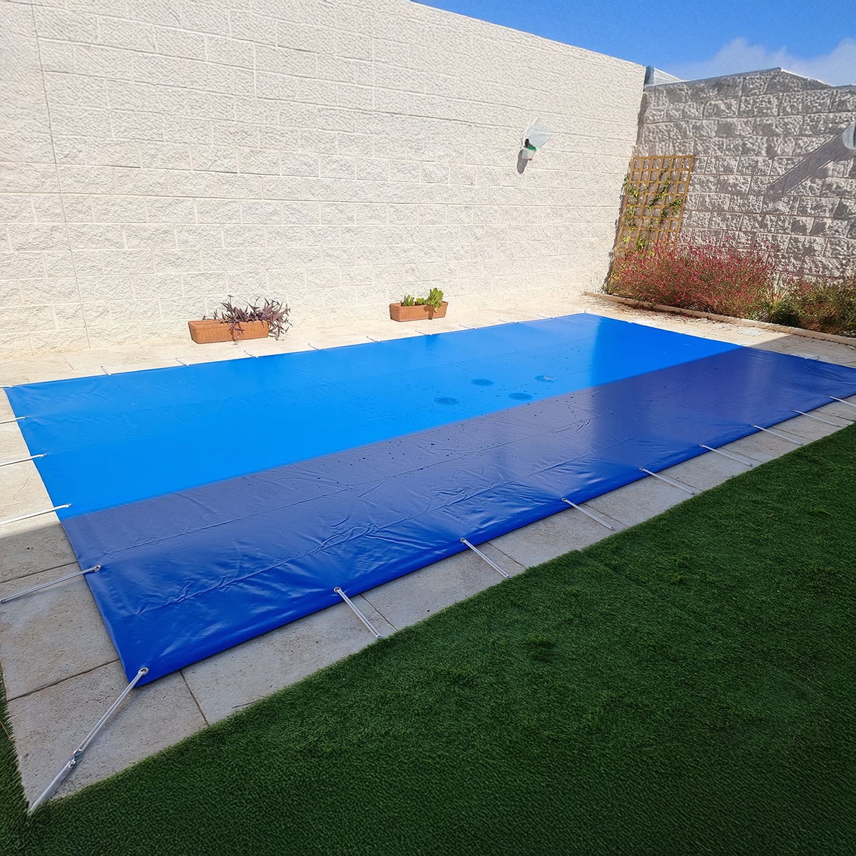 Cobertor de Invierno Ion Pure PVC Express Piscina 10x5 Azul / Negro-3