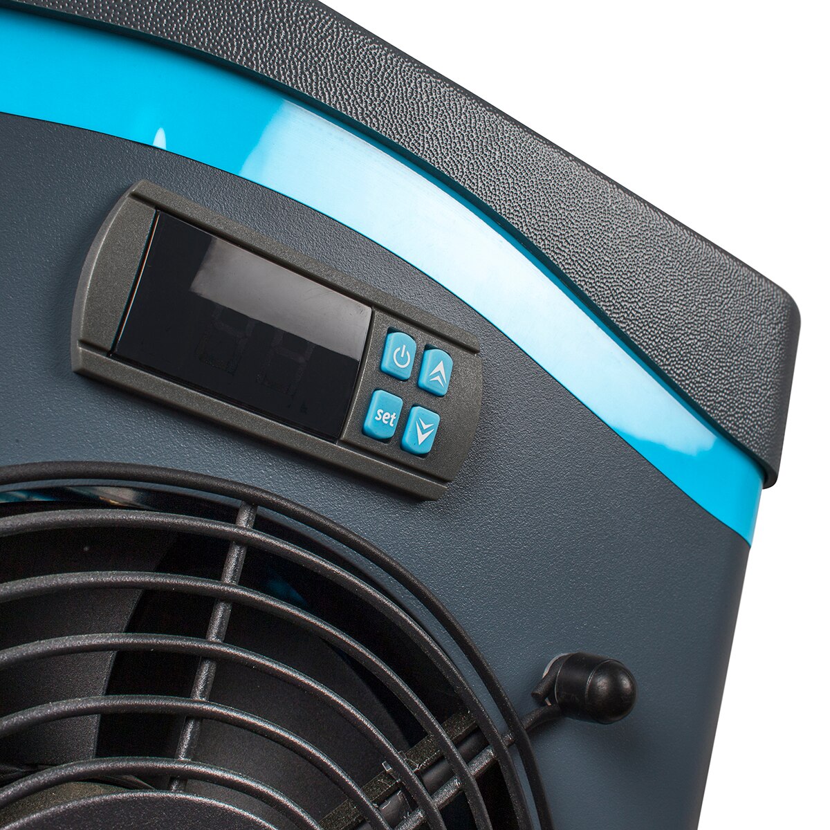 Bomba de calor mini para pequeño volumen de agua40 m3 Gris / Azul-3