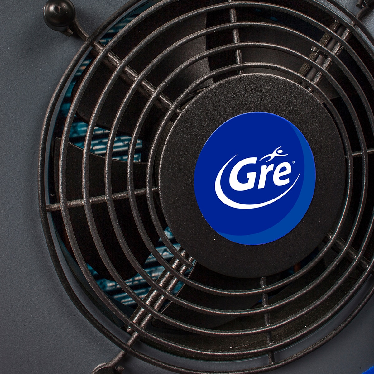 Bomba de calor mini para pequeño volumen de agua20 m3 Gris / Azul-10
