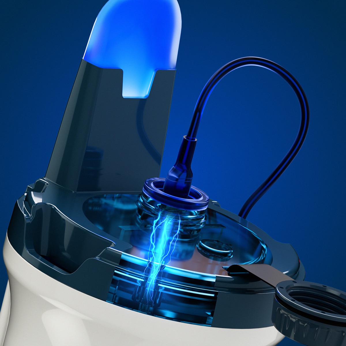 Analizador inteligente con conectividad Blue Connect Silver, analiza cloro, ph y temperatura Plata-17