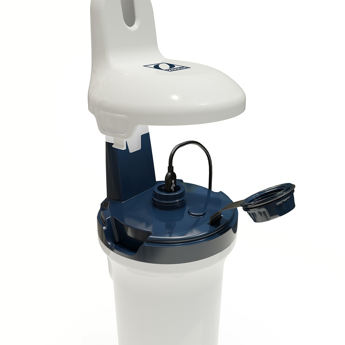 Analizador inteligente con conectividad Blue Connect Silver, analiza cloro, ph y temperatura Plata-18