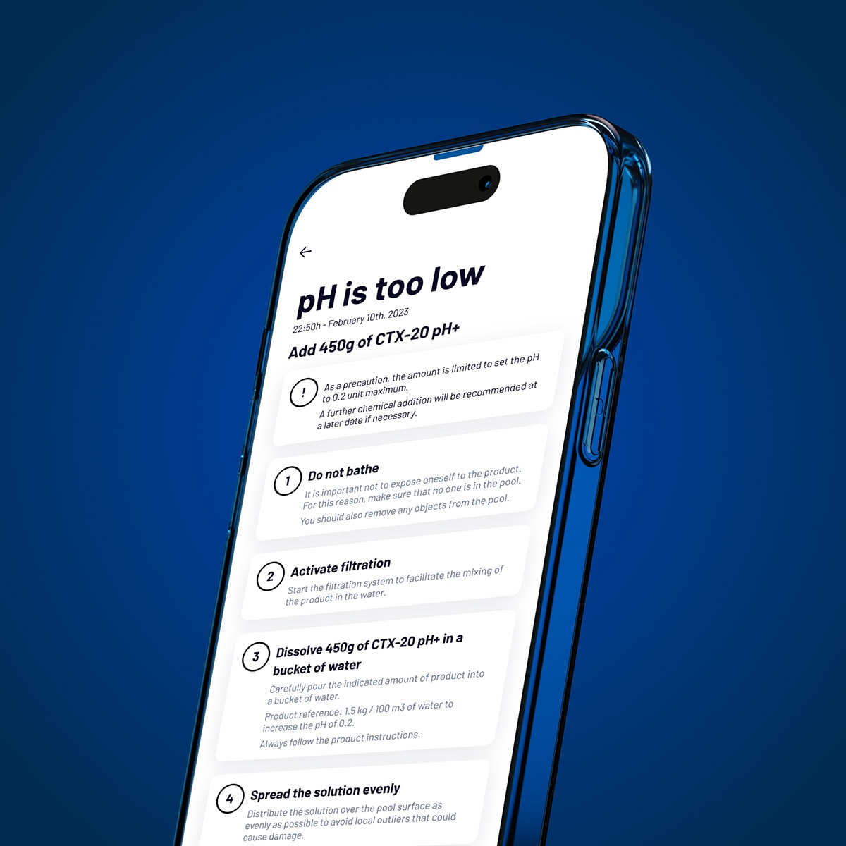 Analizador inteligente con conectividad Blue Connect Silver, analiza cloro, ph y temperatura Plata-19