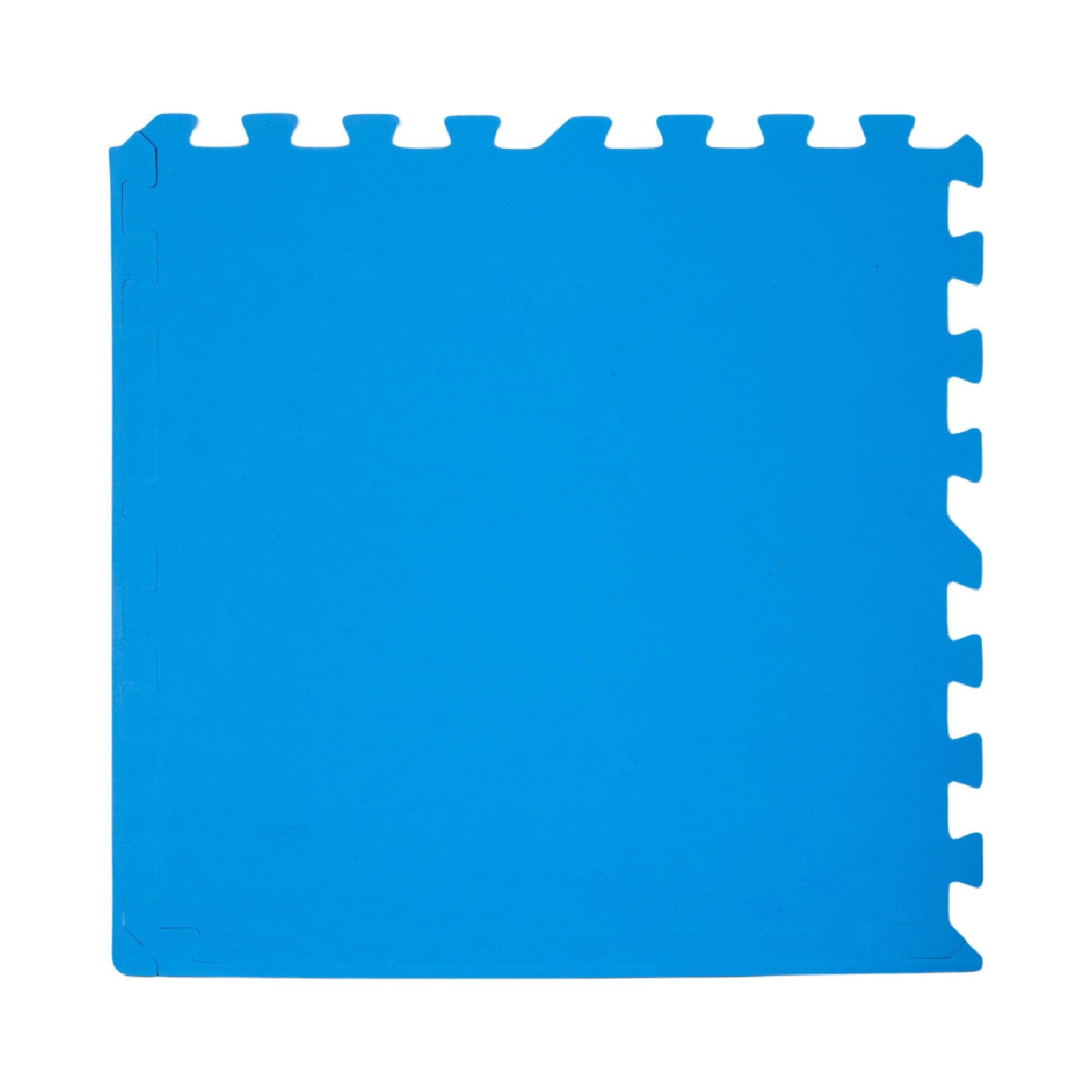 Protector de fondos de 50 cm x 50 cm a modo de puzle. Azul-4