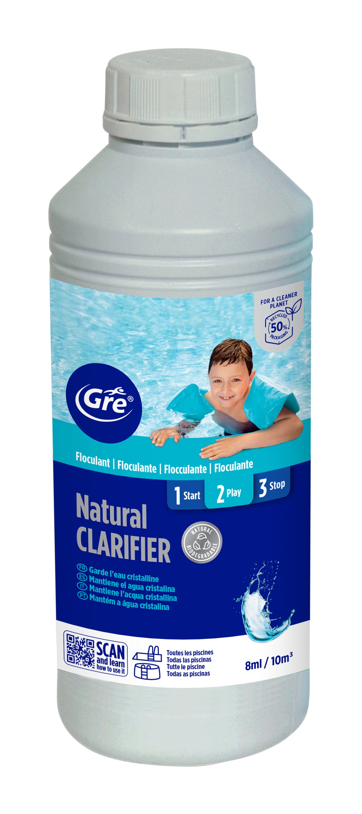 Imagen 0 de Clarificante natural 1 litro