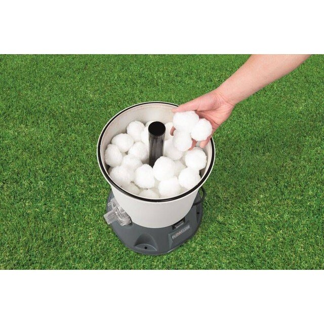 Bolas Filtración Depuradoras Bestway Flowclear 500 g Blanco-3